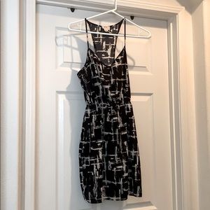 Black and white, short dress